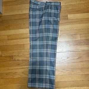 JCrew wide leg copped plaid pants, like new size 12 real fit is more like a 10